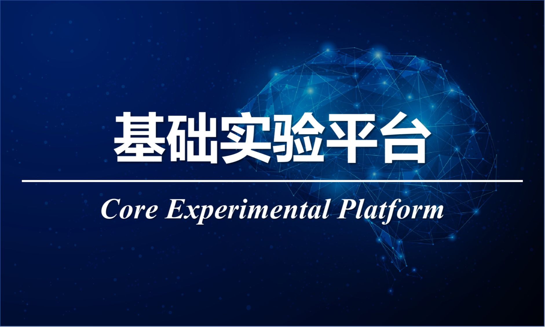 基础实验平台
